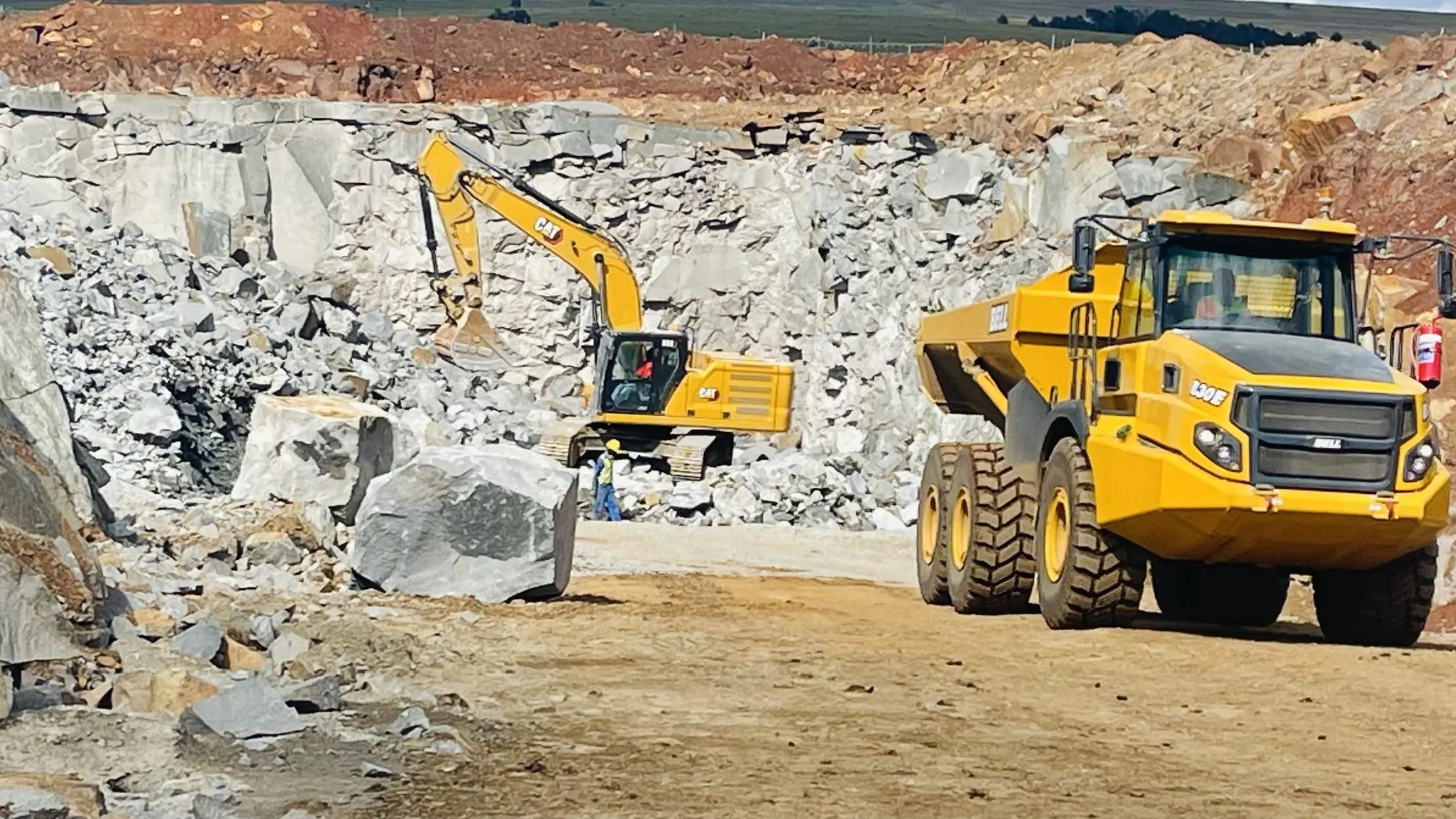 Excavation and raw material extraction