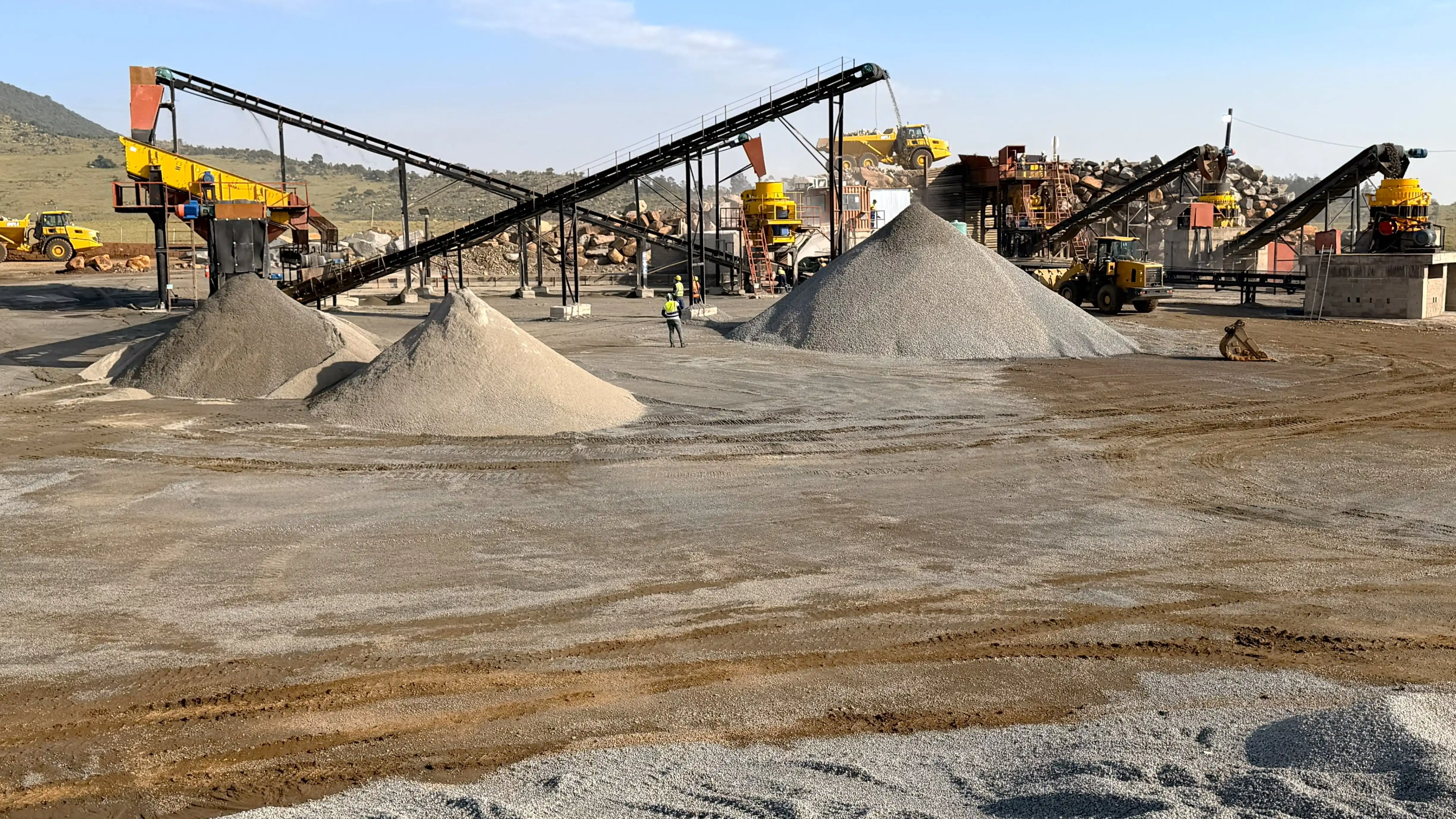 Material processing and screening