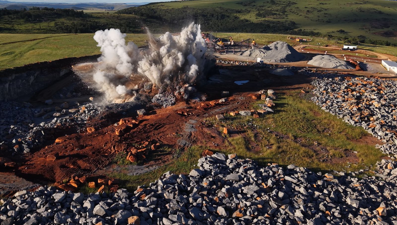 Quarry information and site image